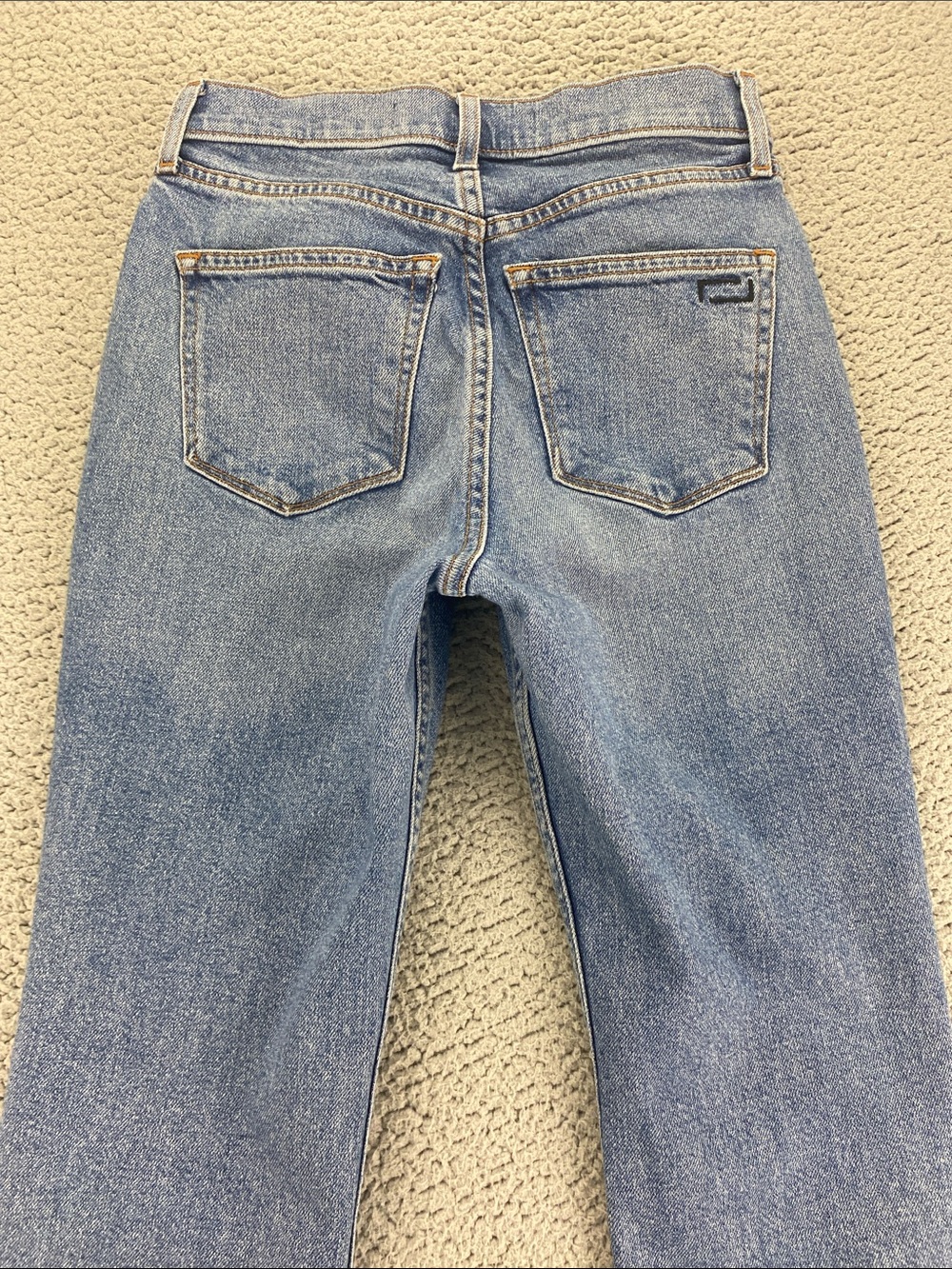 AYR The Yes Yes Yes Straight Ankle Cropped Women's High Rise Jeans  | Size:  25 - Picture 5 of 14
